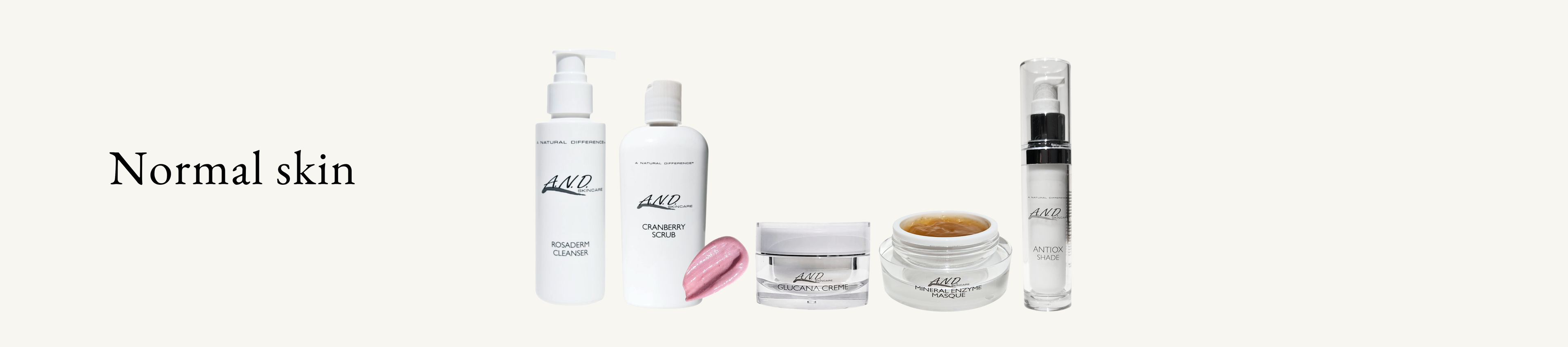 Normal Skin clean skincare eu certified