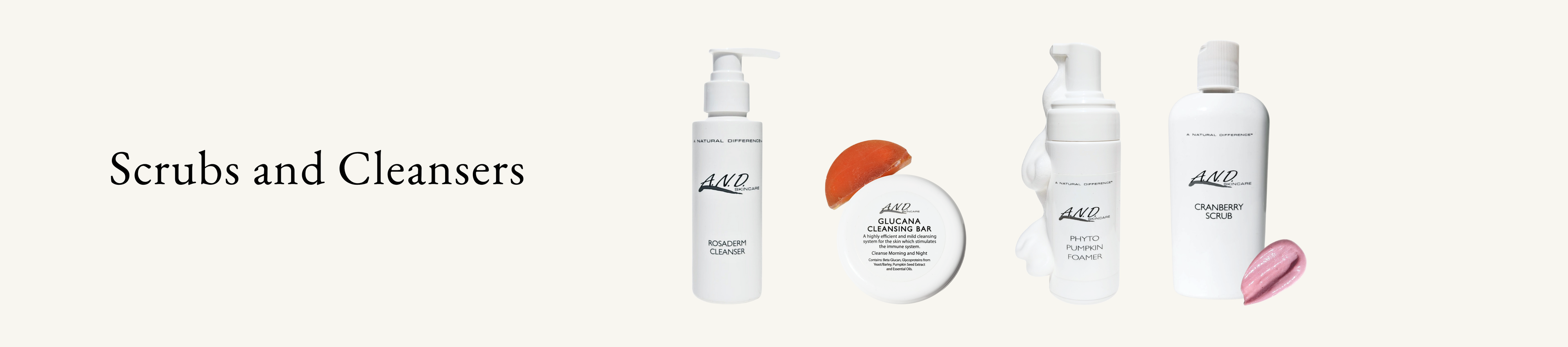 Scrubs & Cleansers AND Skincare