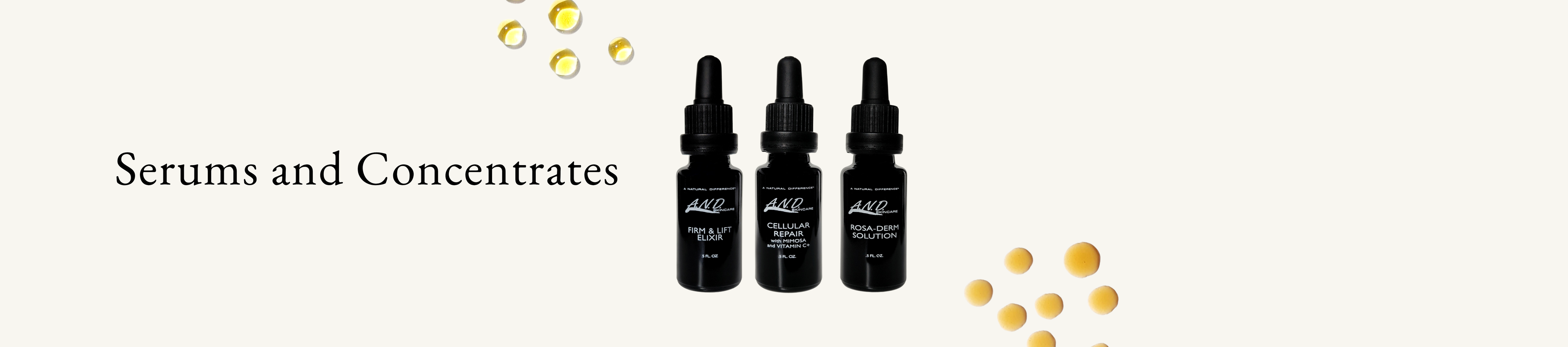 AND Serums & Concentrates