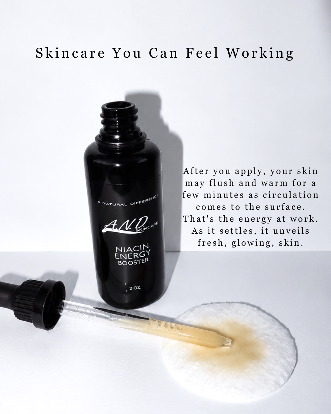 Niacin Energy Booster clean skincare toner