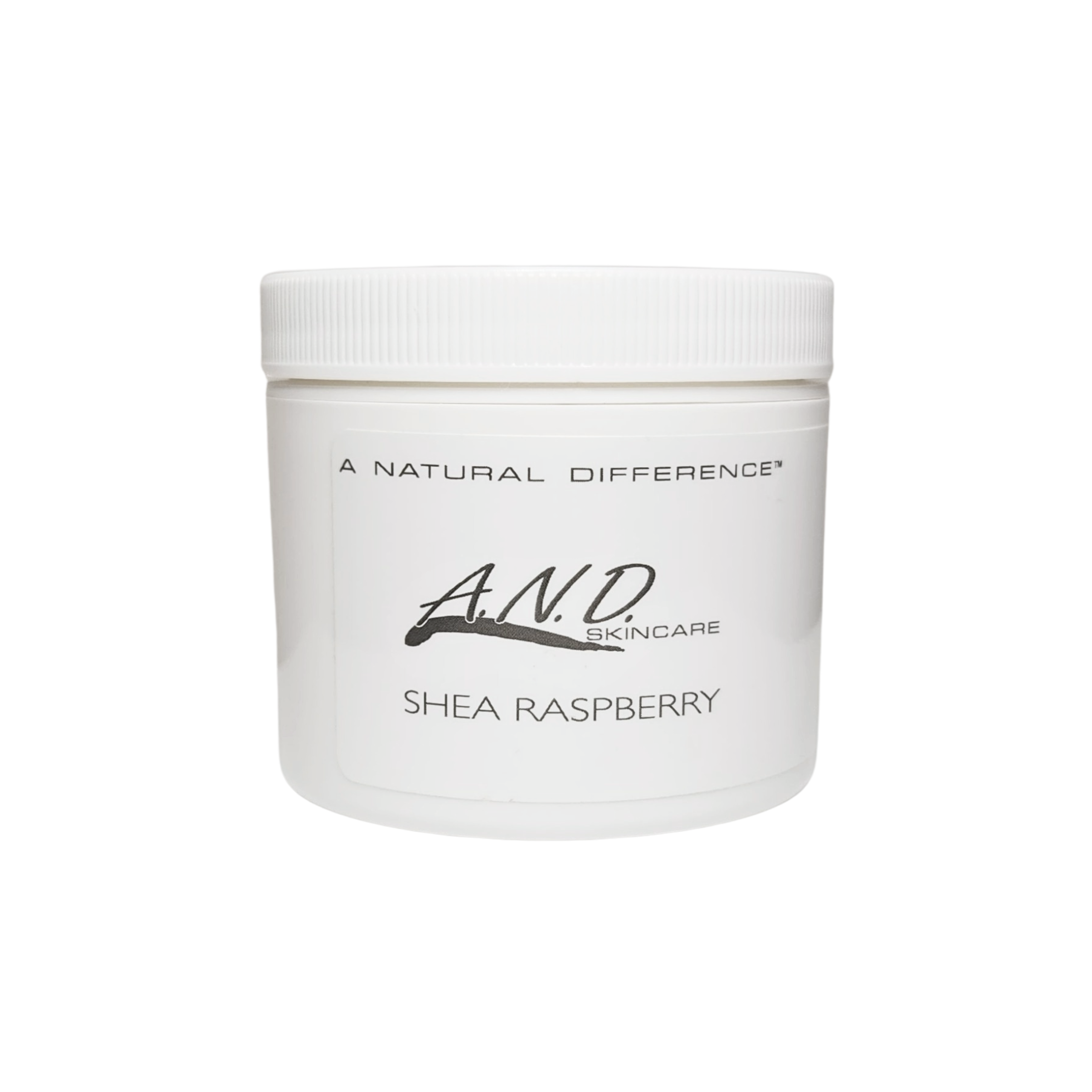 Shea and raspberry massage cream for deep hydration body moisturizer to soften skin and support smooth texture