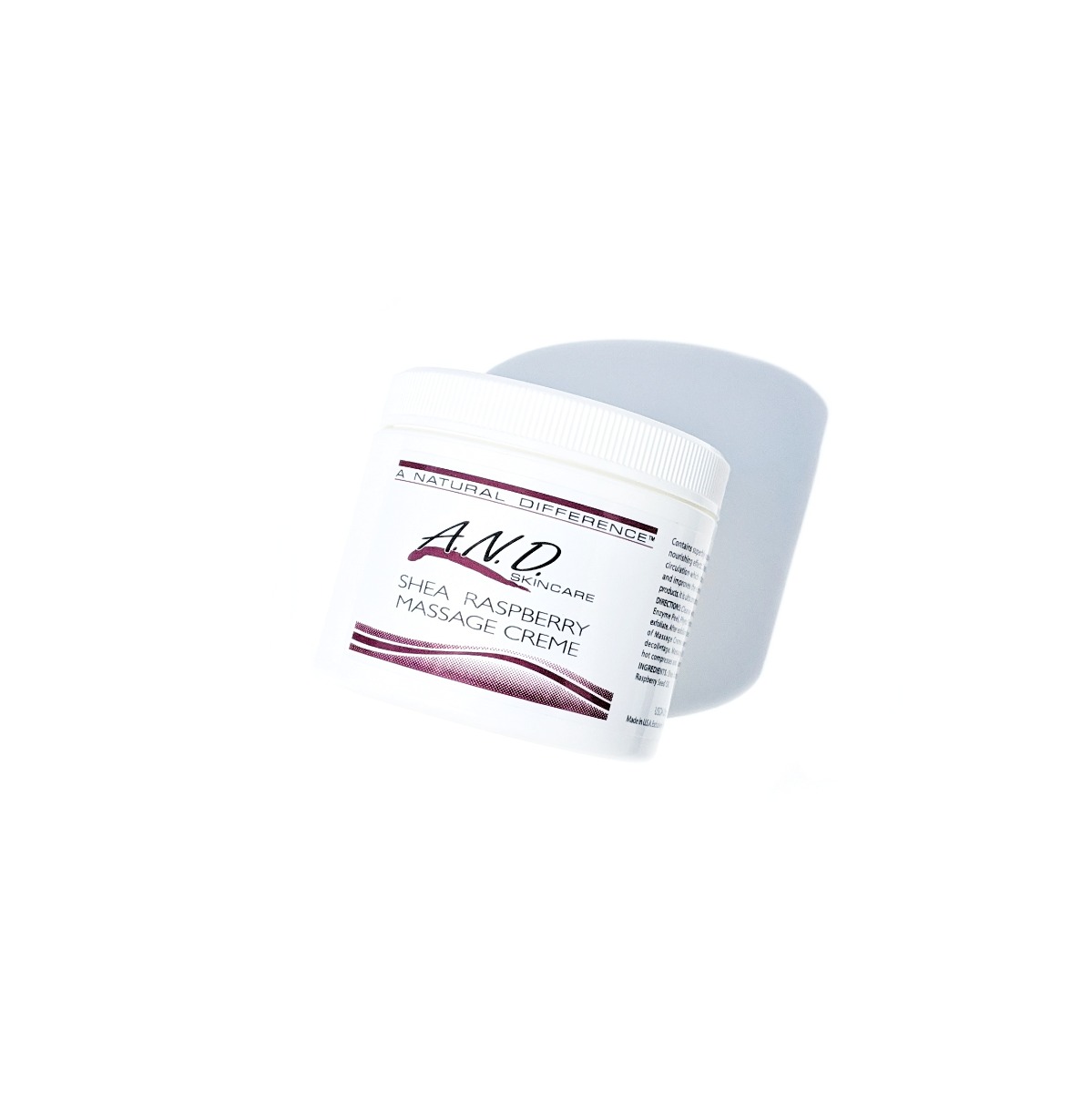 Shea Raspberry Massage 8 oz - A Natural Difference
