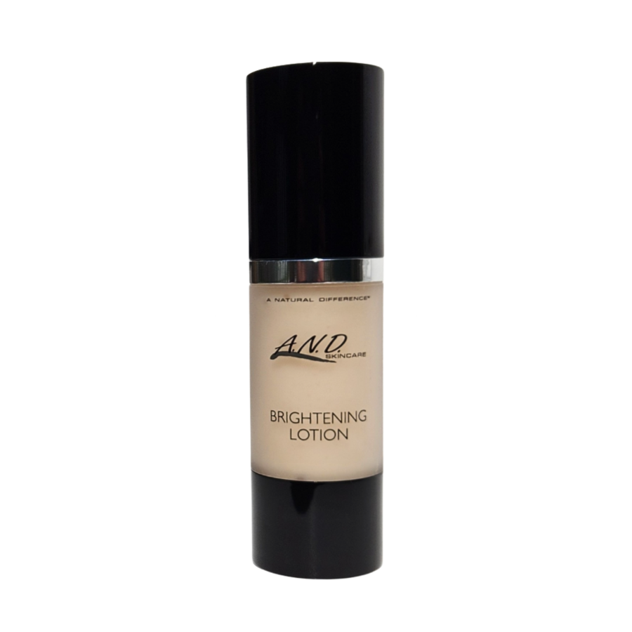 Brightening face lotion for dark spots and uneven skin tone to improve radiance and clarity