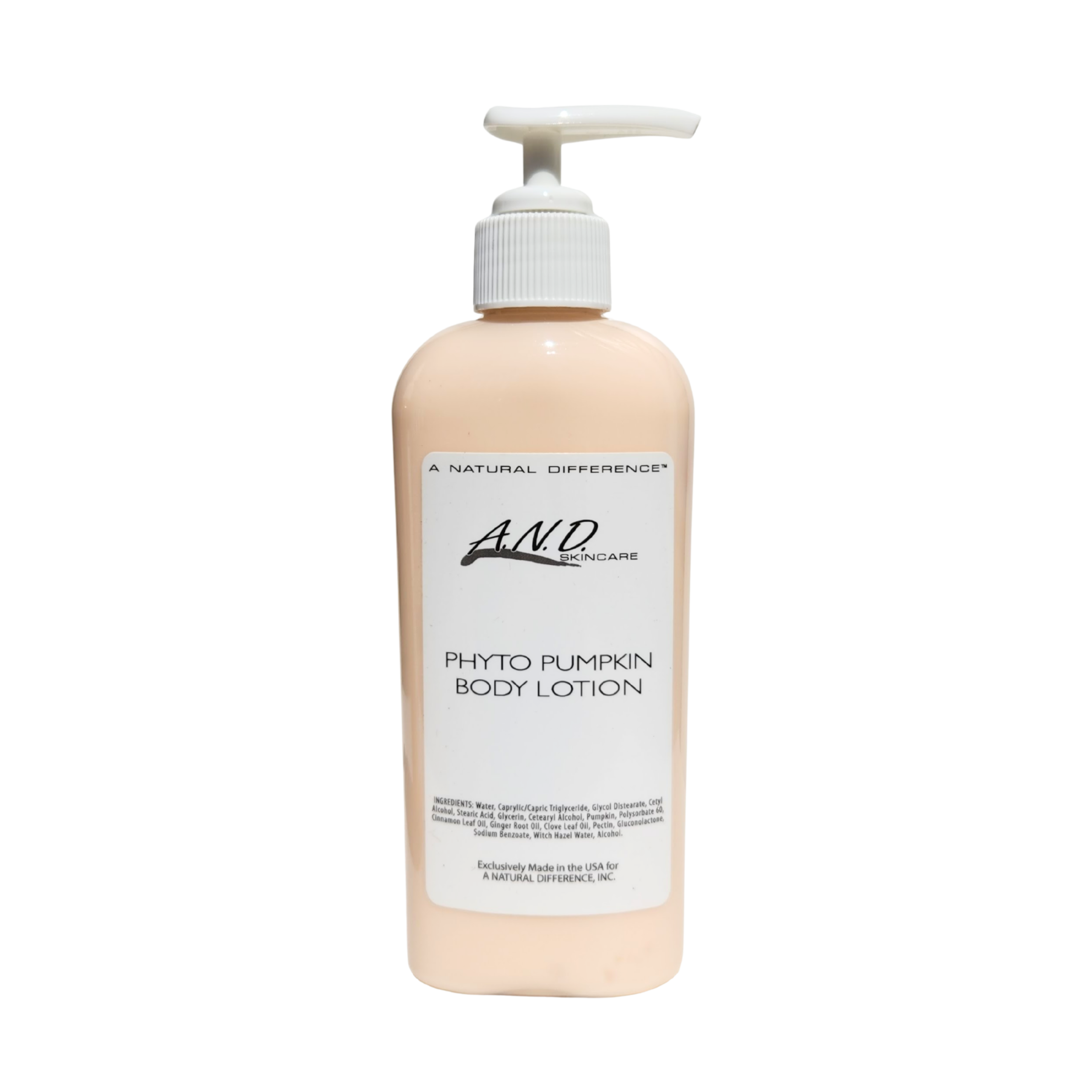 Pumpkin body lotion for dry skin hydrating exfoliating moisturizer to smooth texture and improve skin radiance