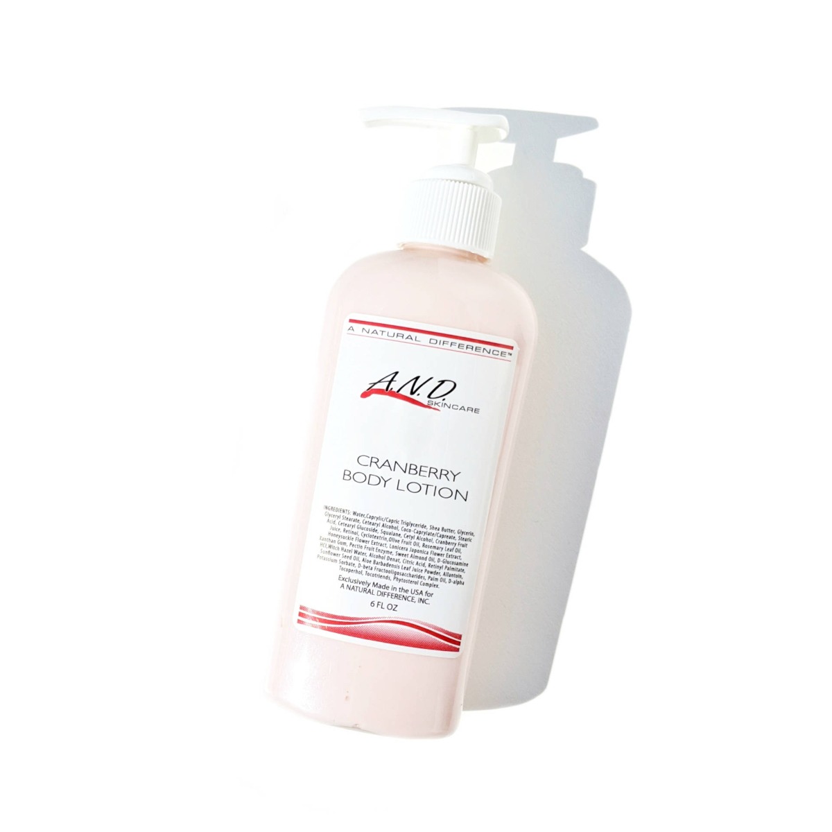 Cranberry Body Lotion - A Natural Difference