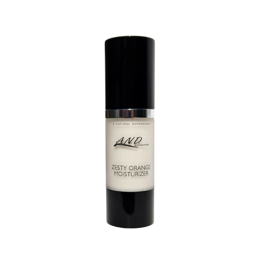 Zesty orange moisturizer hydrating facial cream for dry and dull skin brightening citrus skincare with natural ingredients