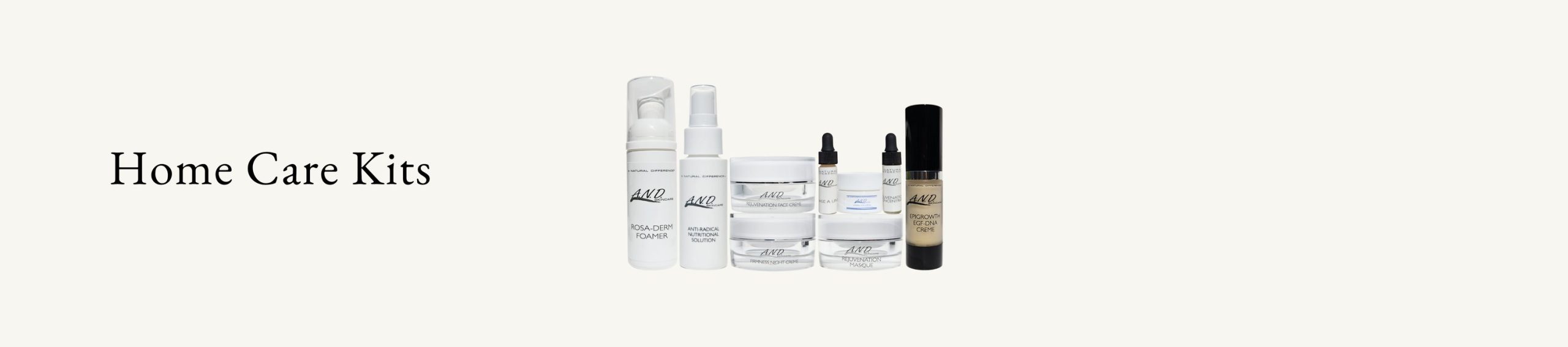 Home Care Kits — A Natural Difference professional skincare