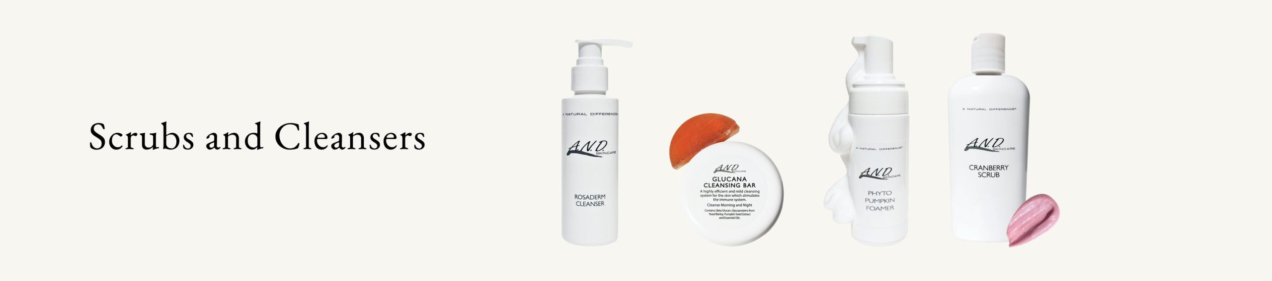 Scrubs & Cleansers — A Natural Difference professional skincare