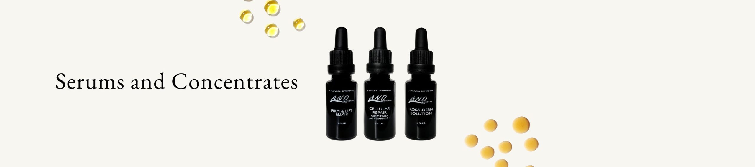 Serums & Concentrates — A Natural Difference professional skincare